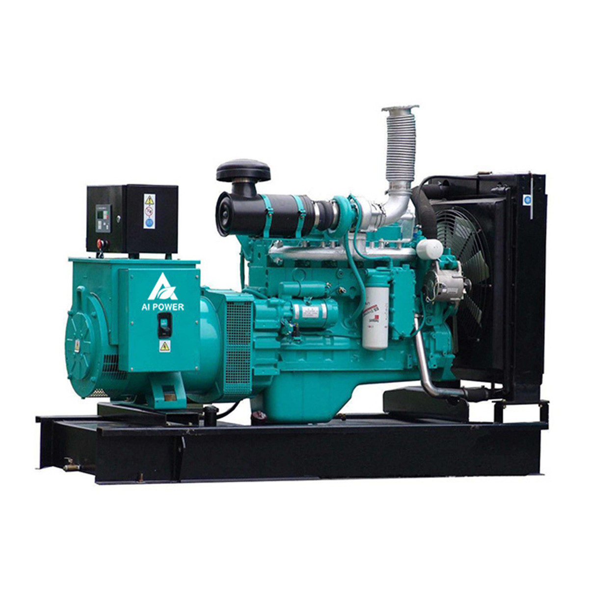 100kw 80kw Chinese Diesel Generator Ricardo Liquid Cooled Natural Gas Yuchai
